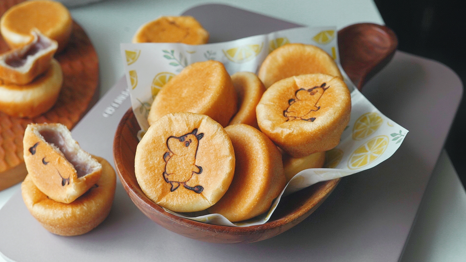CHEFMADE|软fufu的芋泥小饼的做法 步骤12