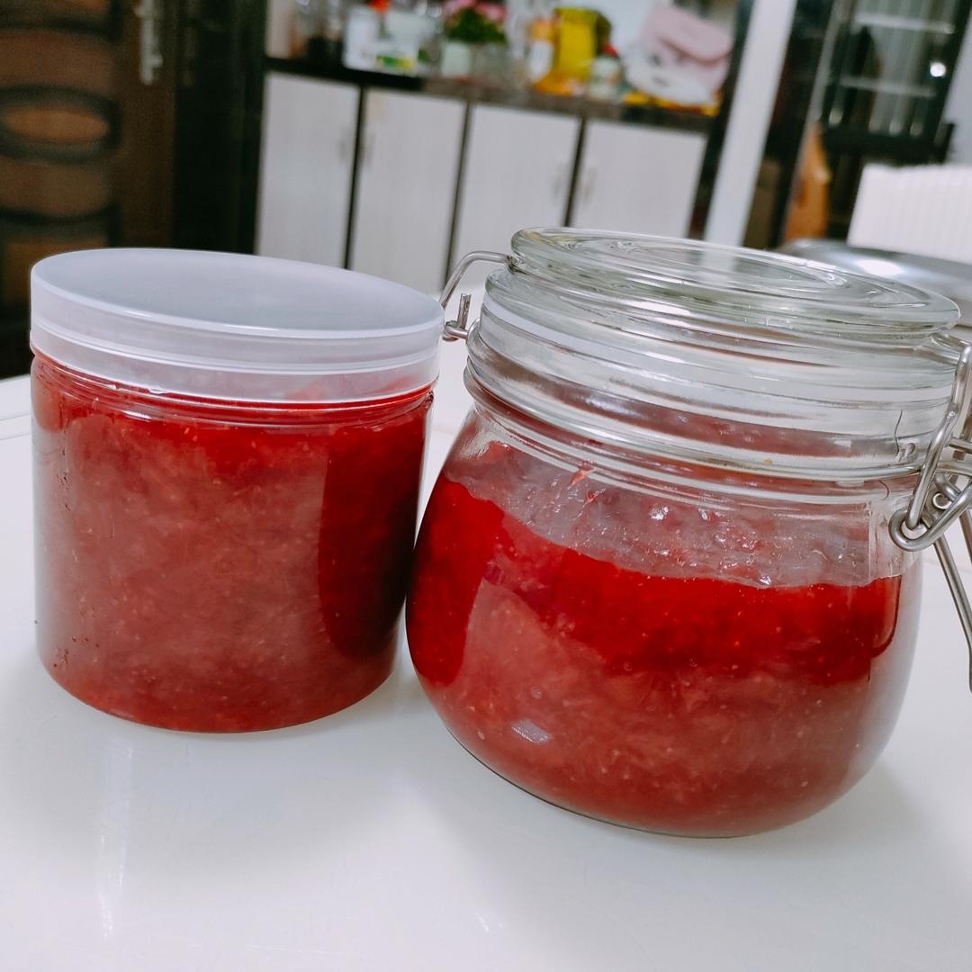 自制无添加草莓酱