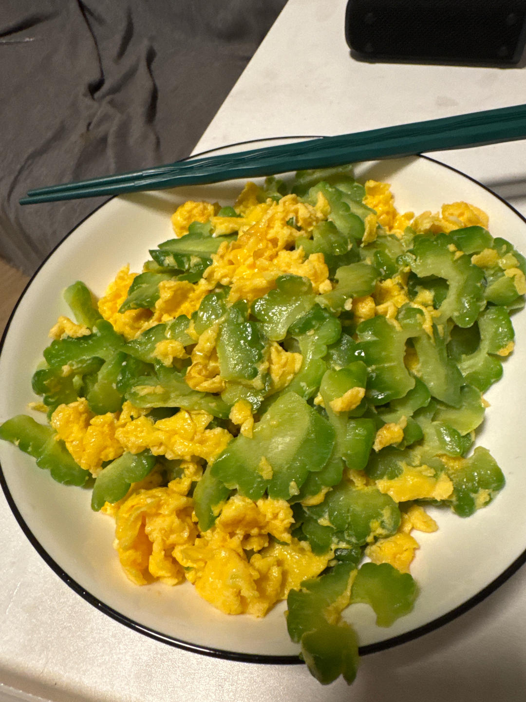苦瓜炒蛋（清火菜）