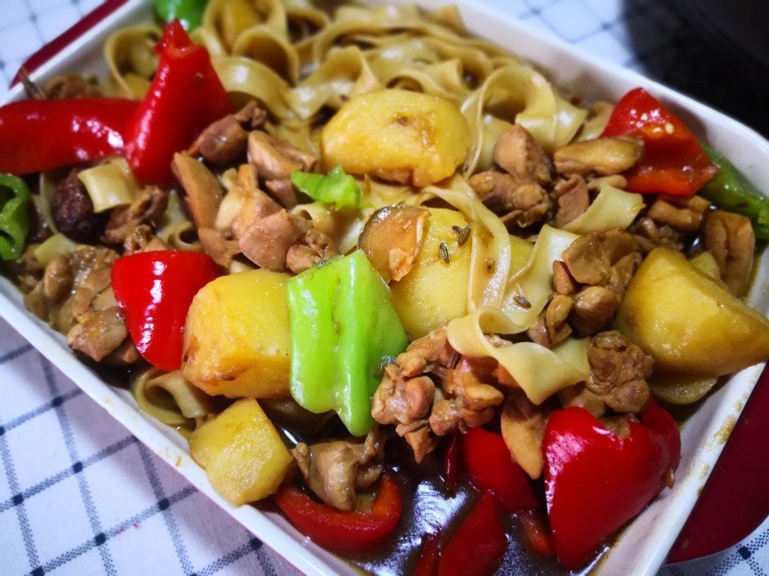 绝对正宗的新疆大盘鸡