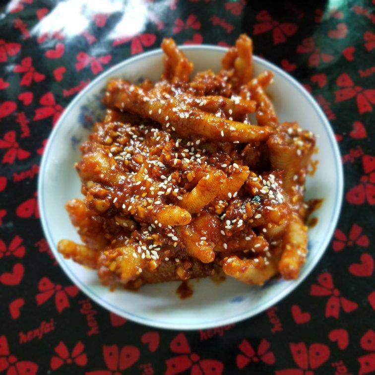 韩式辣鸡爪