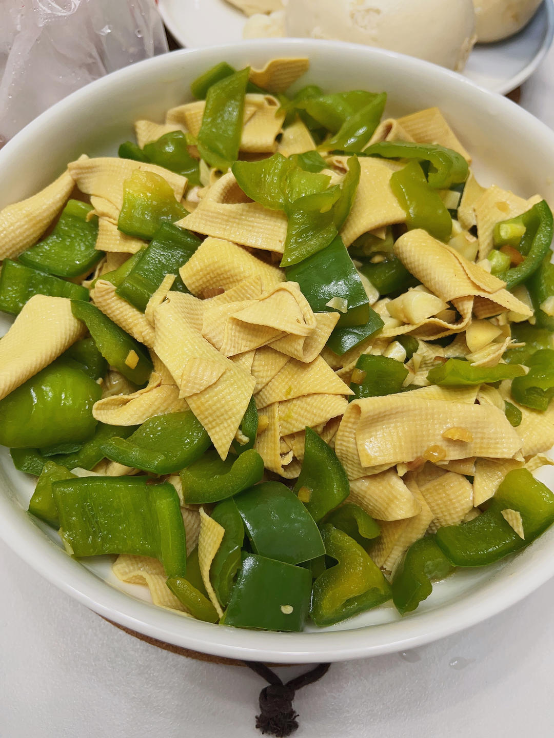 尖椒干豆腐