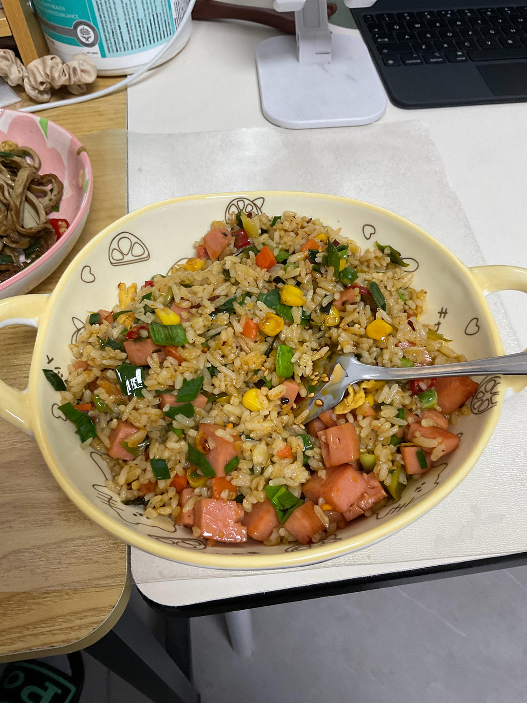 炒米饭蛋炒饭二十分钟快手家常