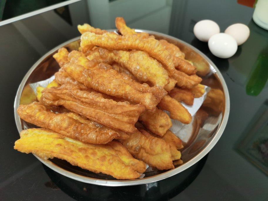 一次成功的油条