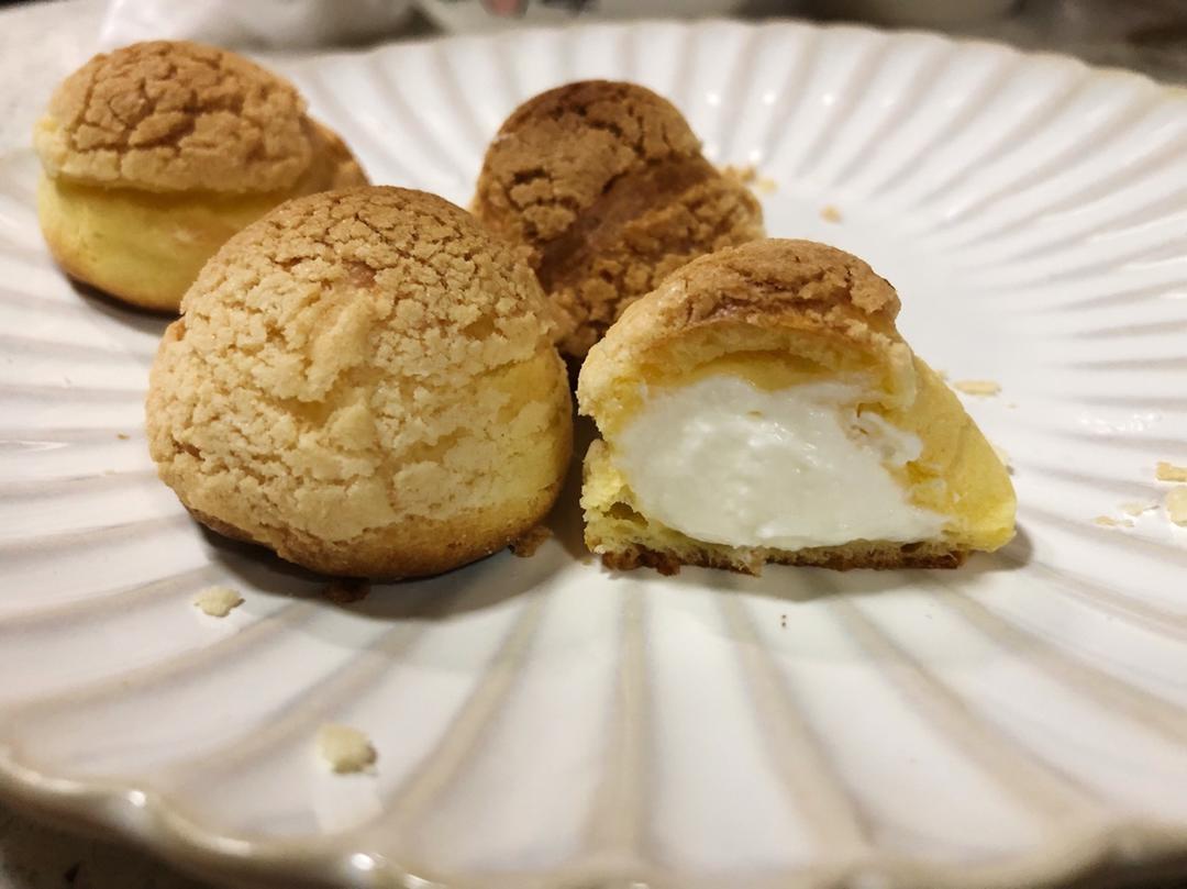 十分美味的酥皮泡芙