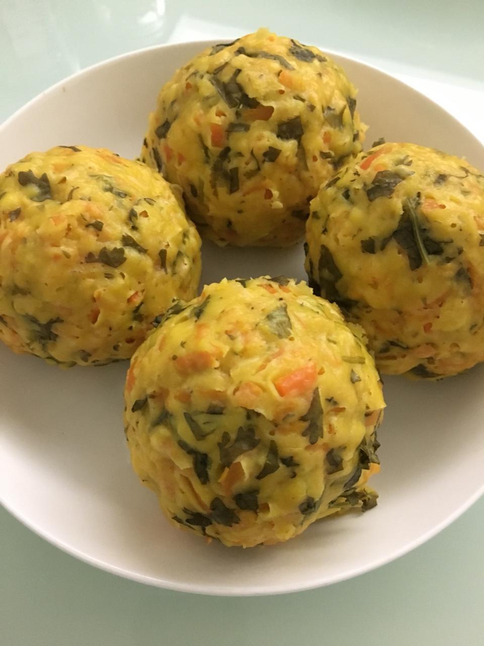咸味菜窝头(内附手法视频)～～吃点儿粗粮系列