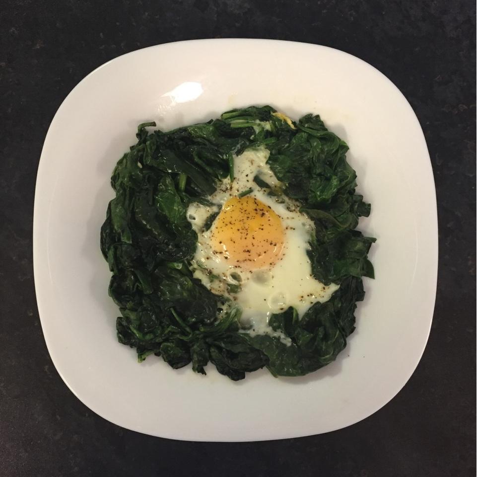 【低卡快手】菠菜烘蛋