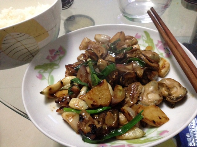 kben做的酱油水海蛎