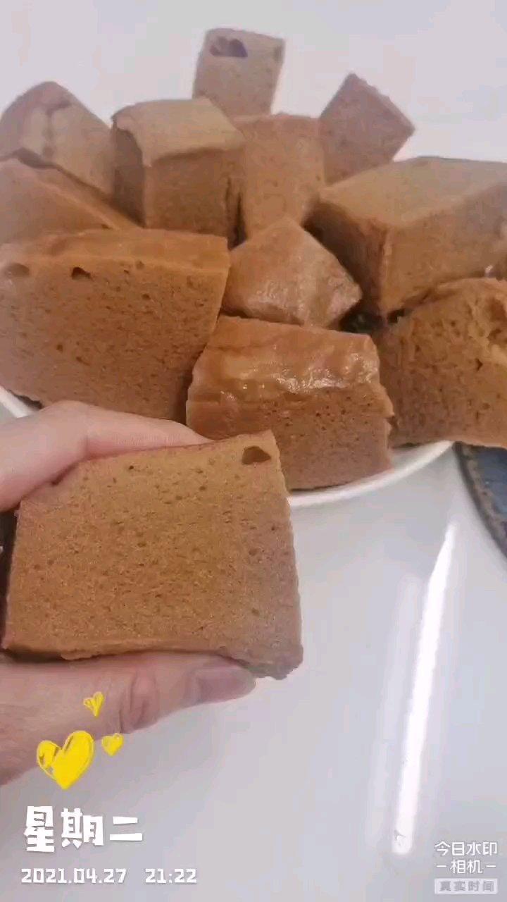 QQ弹弹的红糖马拉糕