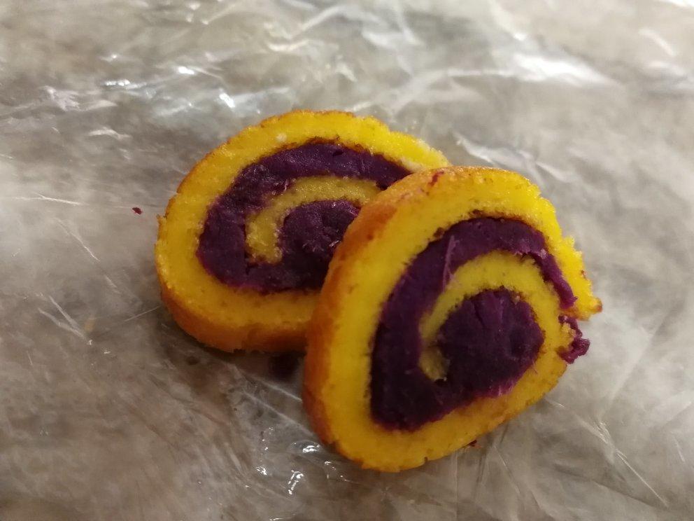 紫薯蛋卷  宝宝健康食谱