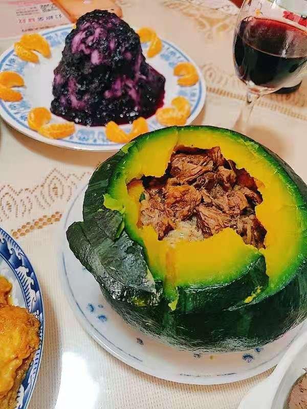 牛肉南瓜盅