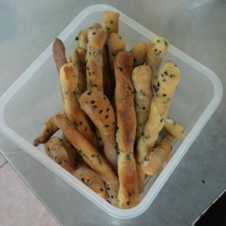 香甜芝麻面包棒~超级简单快手
