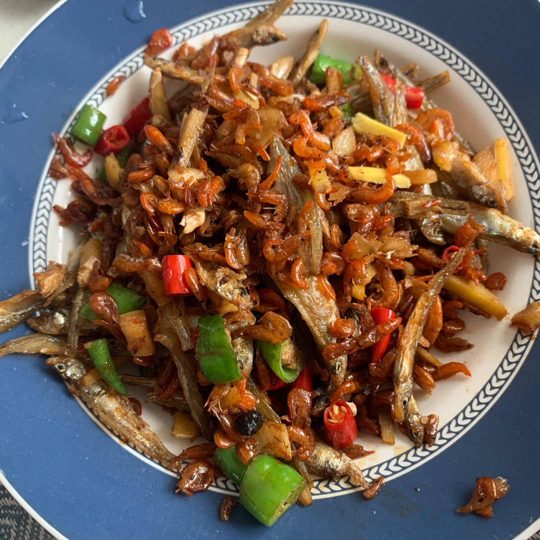 【阿溱】客家小炒鱼干