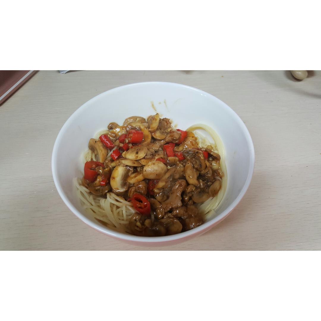 黑椒意面