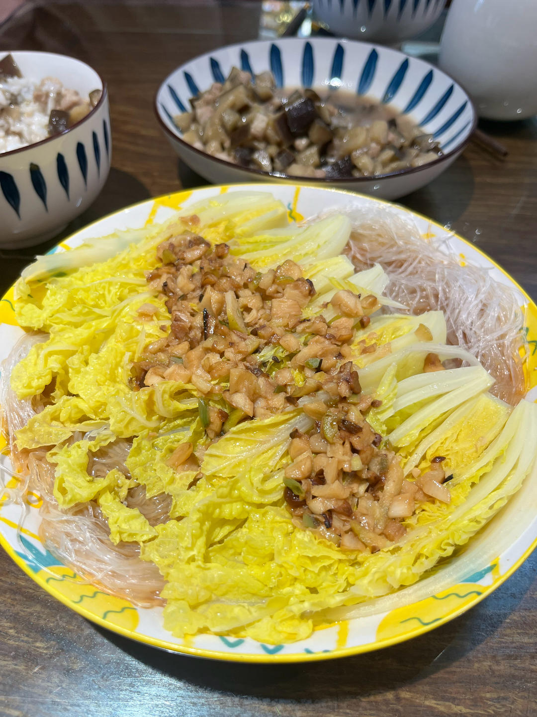 蒜蓉粉丝娃娃菜