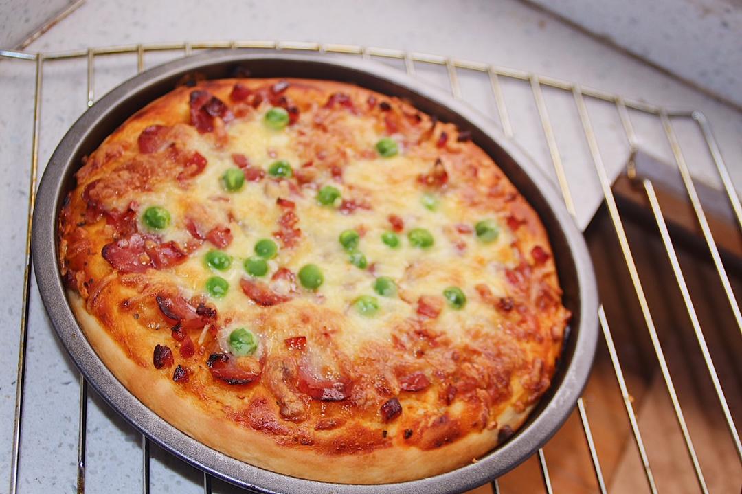 自制厚底披萨面饼