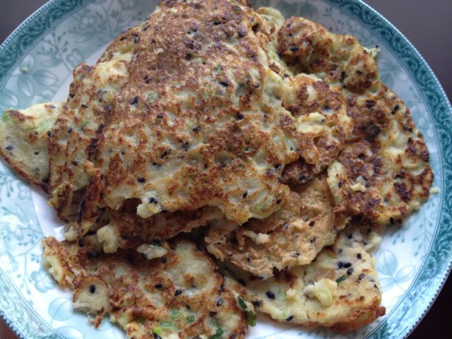 小清新黄瓜豆渣煎饼