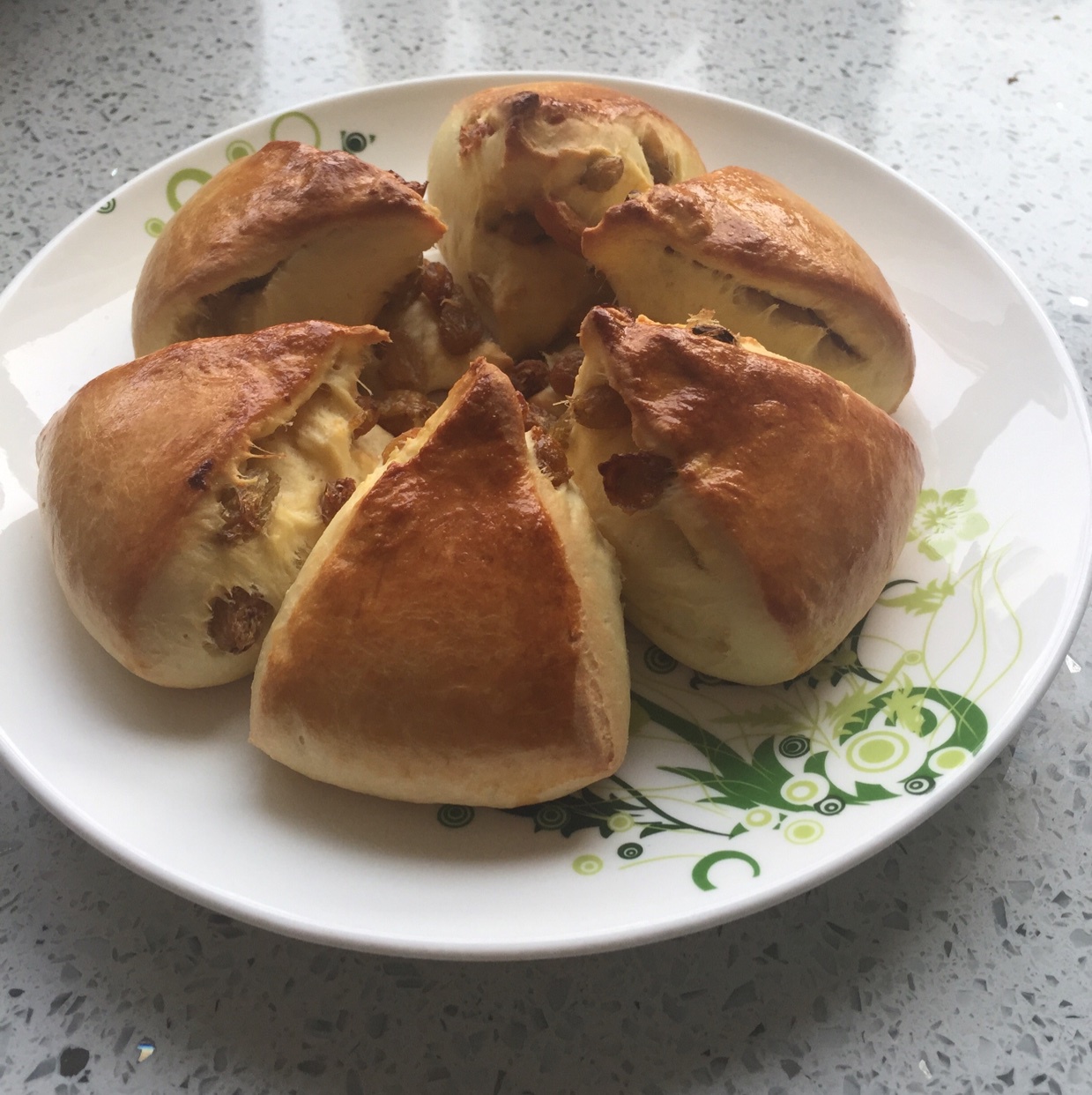 葡萄干司康（酵母版）