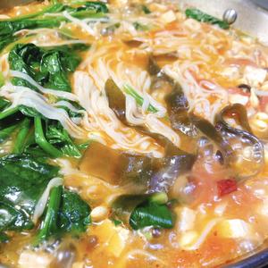 鲜美海带豆腐🍅热汤面的做法 步骤13