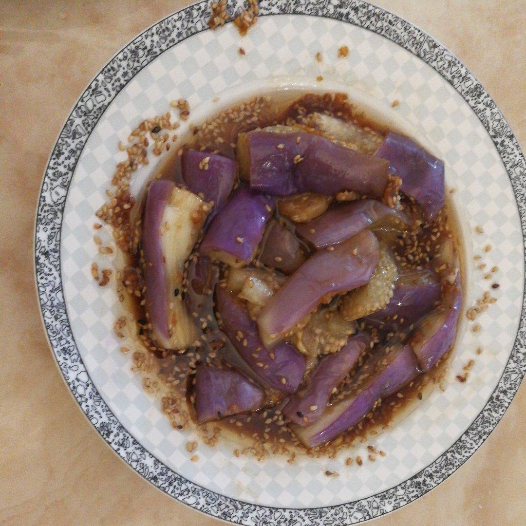 热拌蒜泥茄子