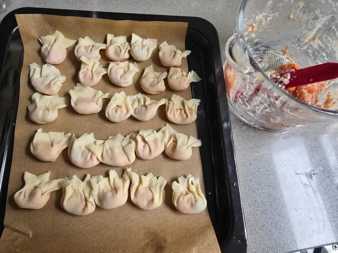 馄饨馅儿食材记录