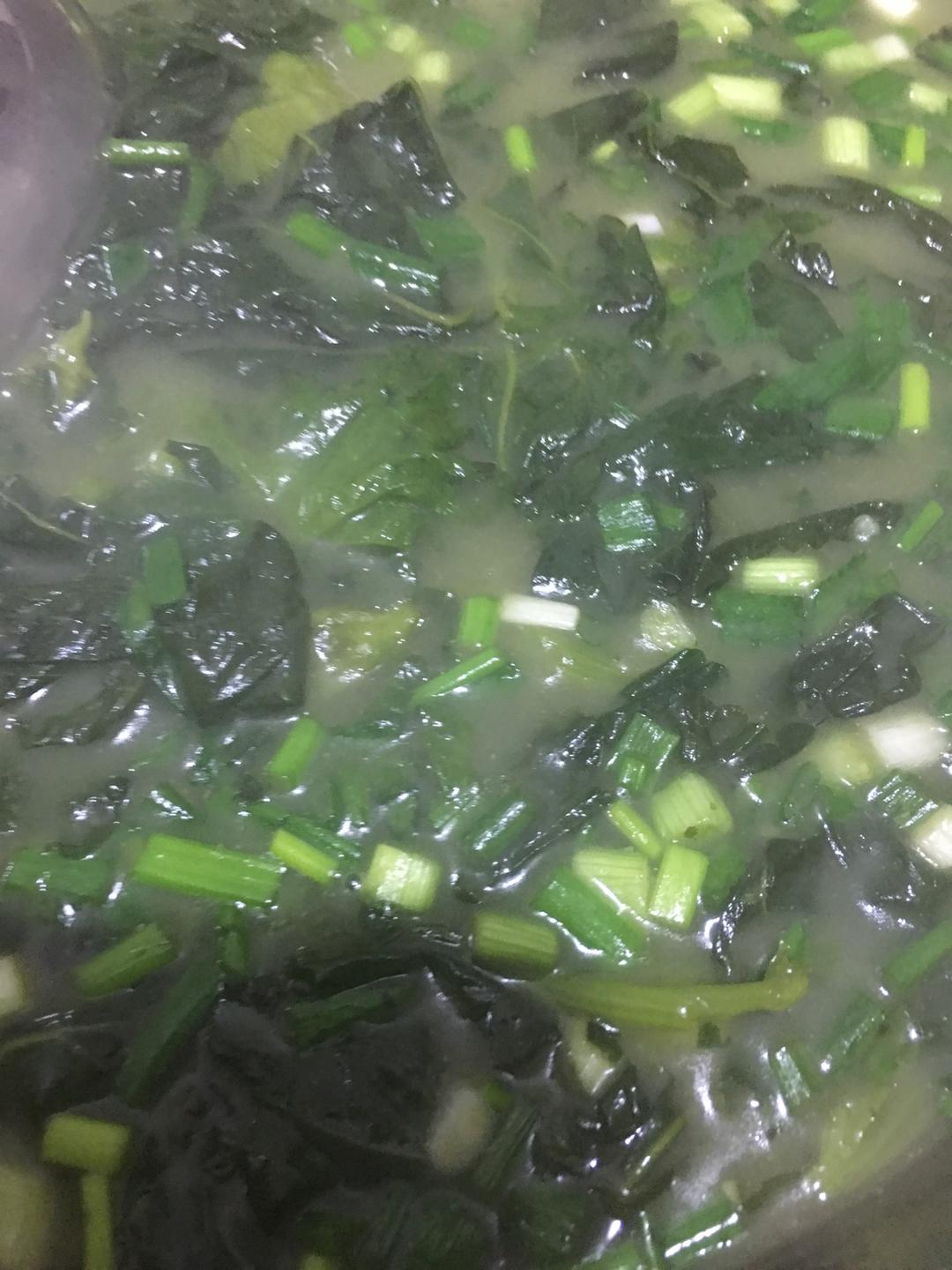 冬季御寒必吃～冬寒菜汤的做法