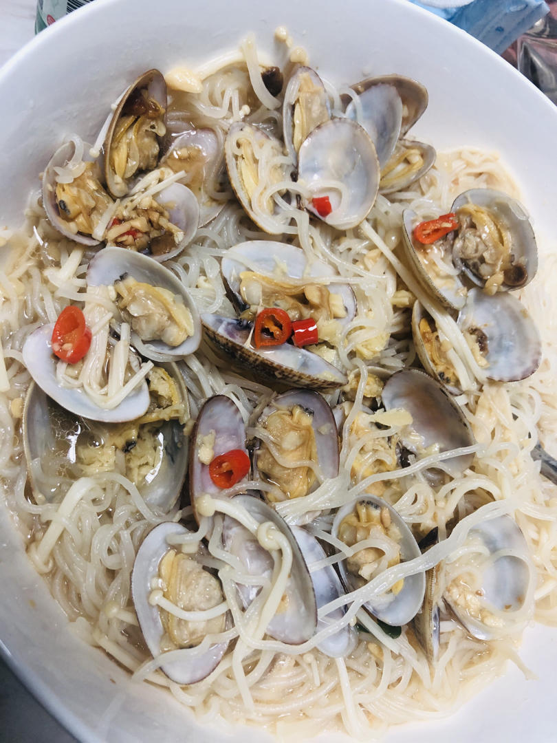 【蒜蓉花甲粉丝】【无沙版花甲】相信我，好吃到爆炸