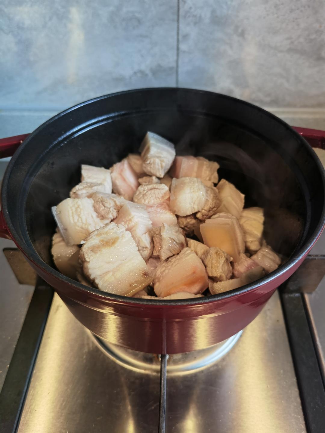 无水红烧肉（珐琅锅版）