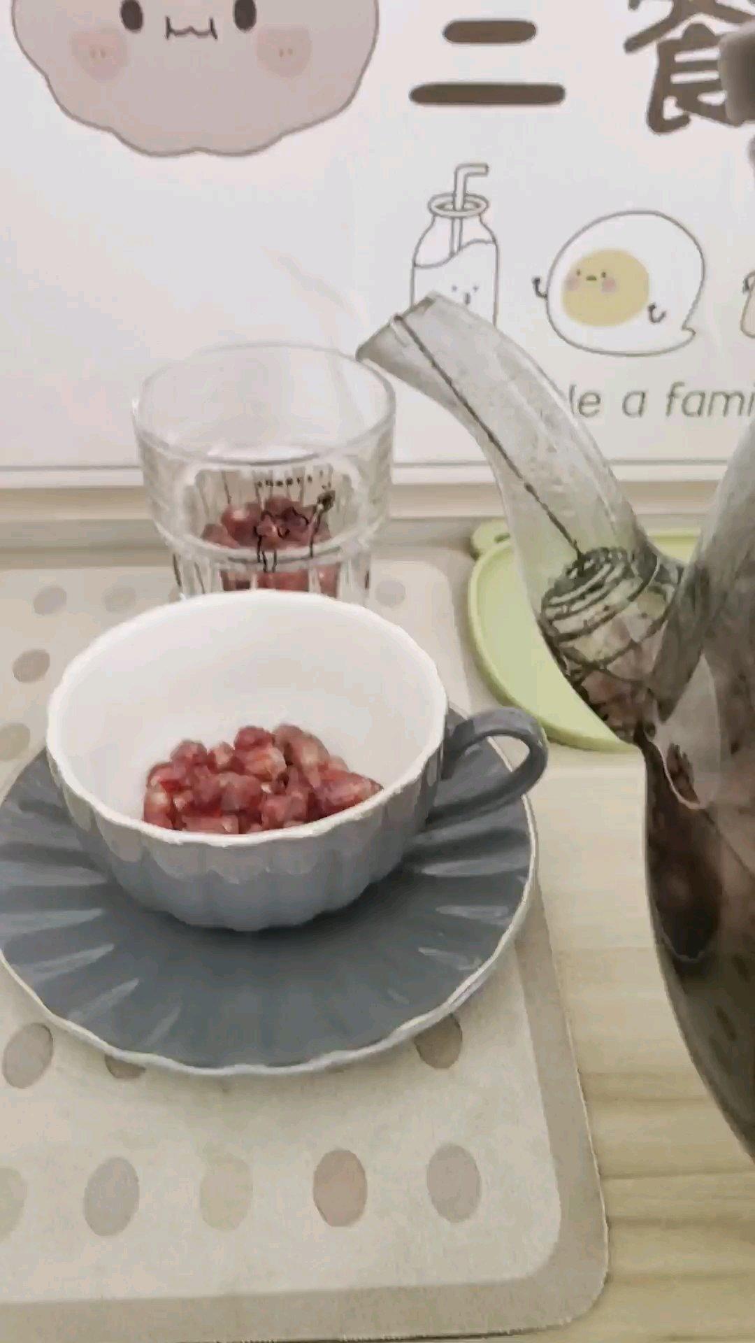 石榴煮茶的做法 步骤8