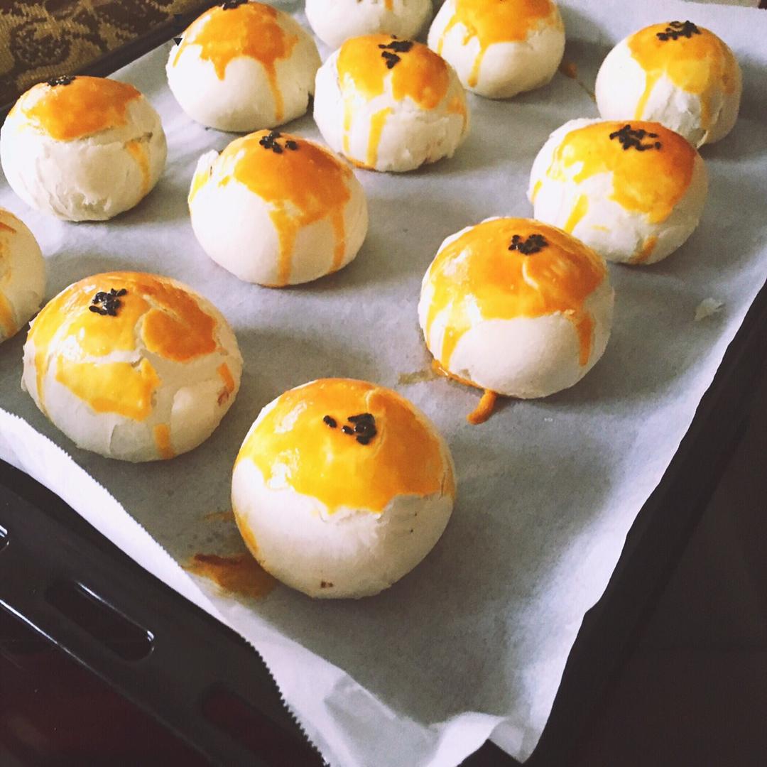 ㊙️网红麻薯肉松蛋黄酥🔥，好吃到爆‼️