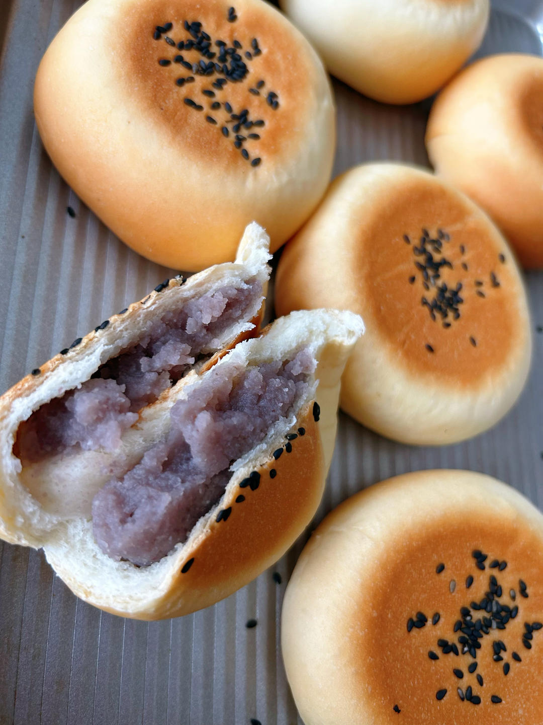 🌈早餐最爱！比棉花还柔软的日式豆沙面包