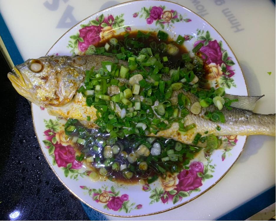 葱油小黄鱼