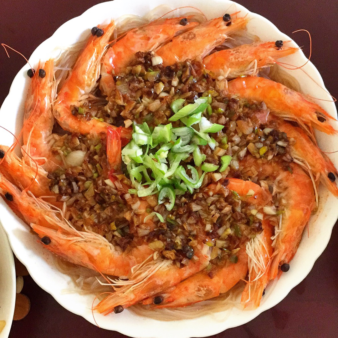 蒜蓉粉丝蒸虾