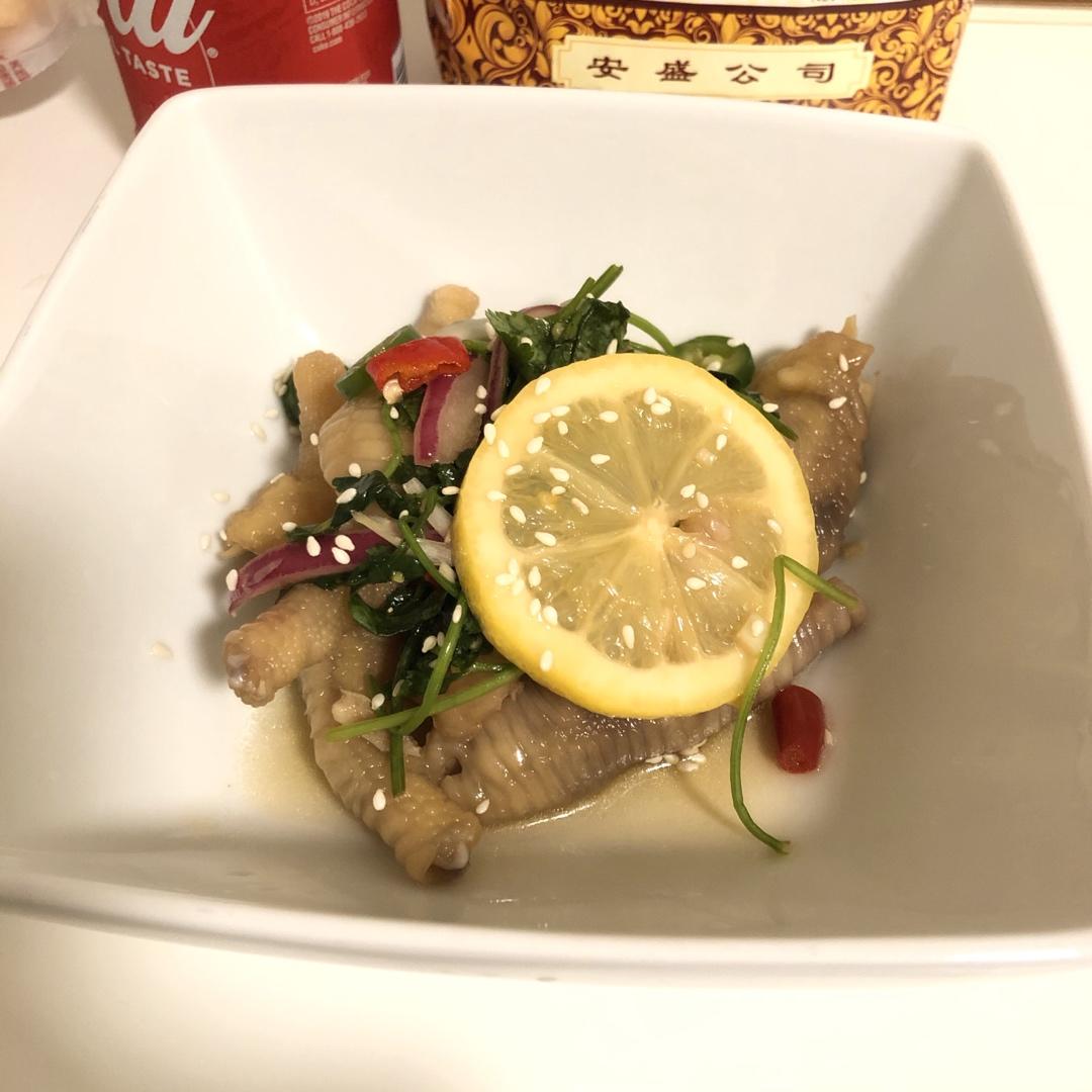 超好吃的🍋酸辣凤爪