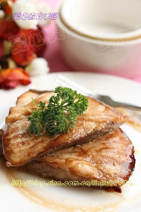 甜酱烤鳕鱼的做法