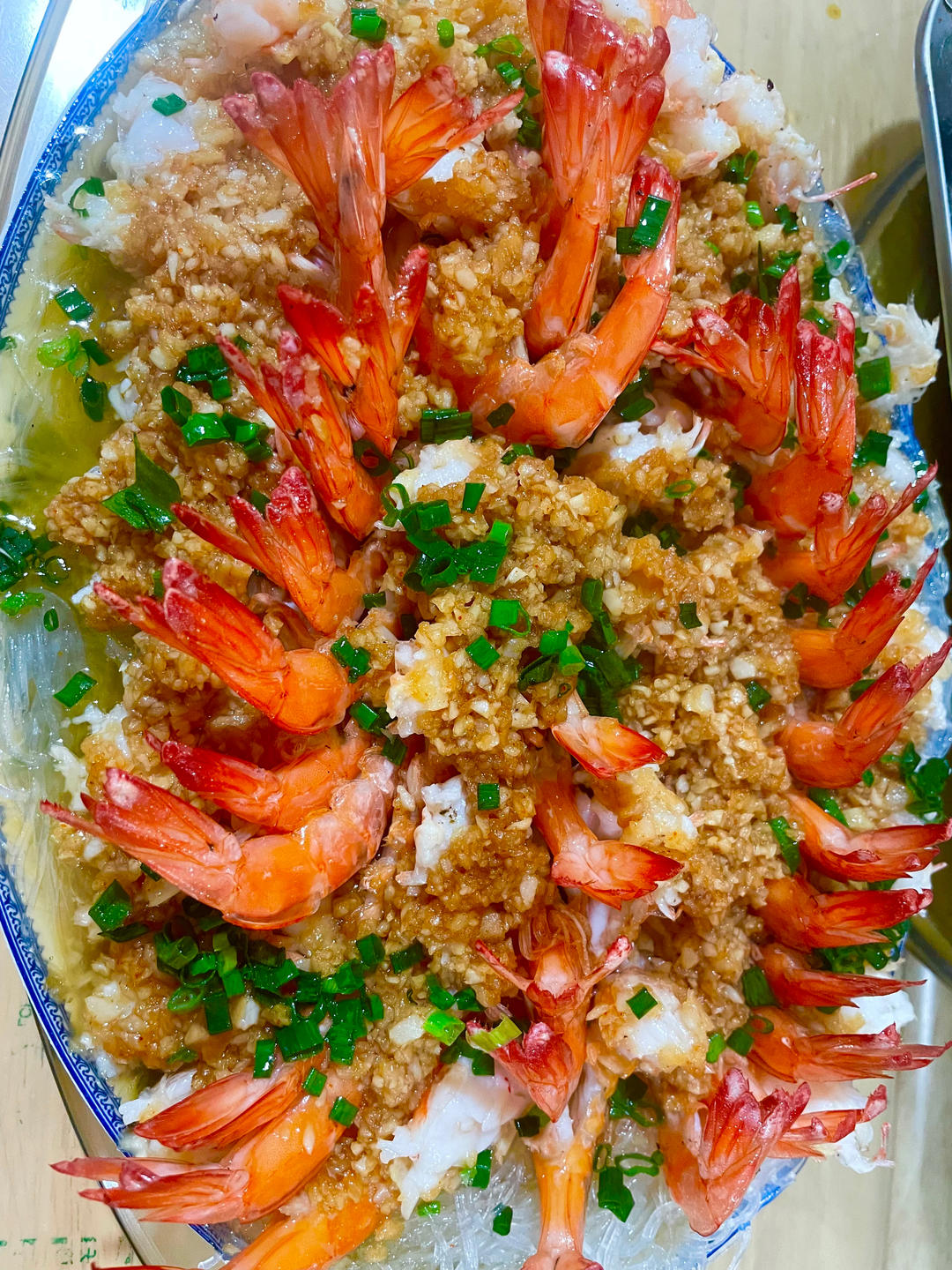 蒜蓉粉丝开背虾