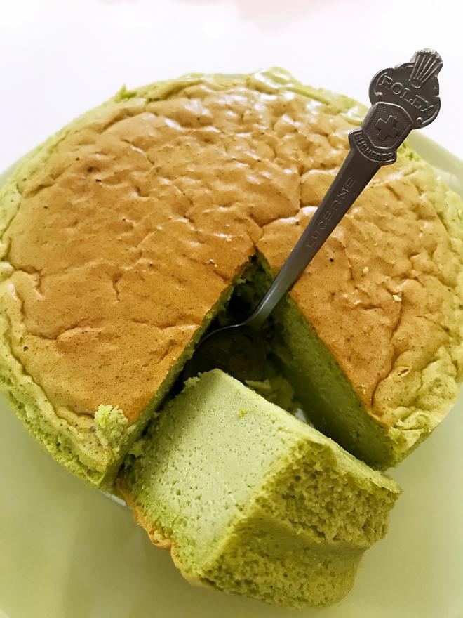 Kiri奶油芝士食谱—抹茶轻芝士蛋糕的做法