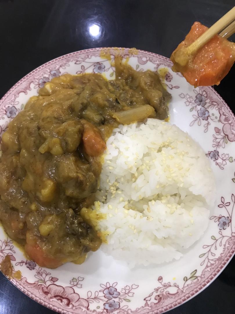咖王牛肉咖喱饭
