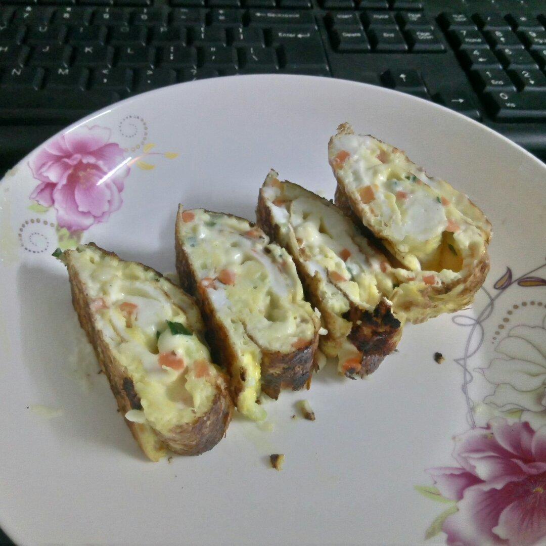 宝宝辅食：厚蛋烧（12m+）