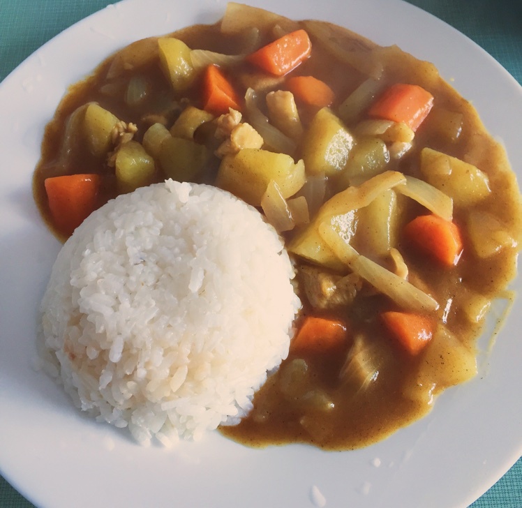 咖喱鸡饭