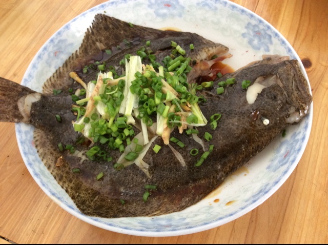清蒸多宝鱼