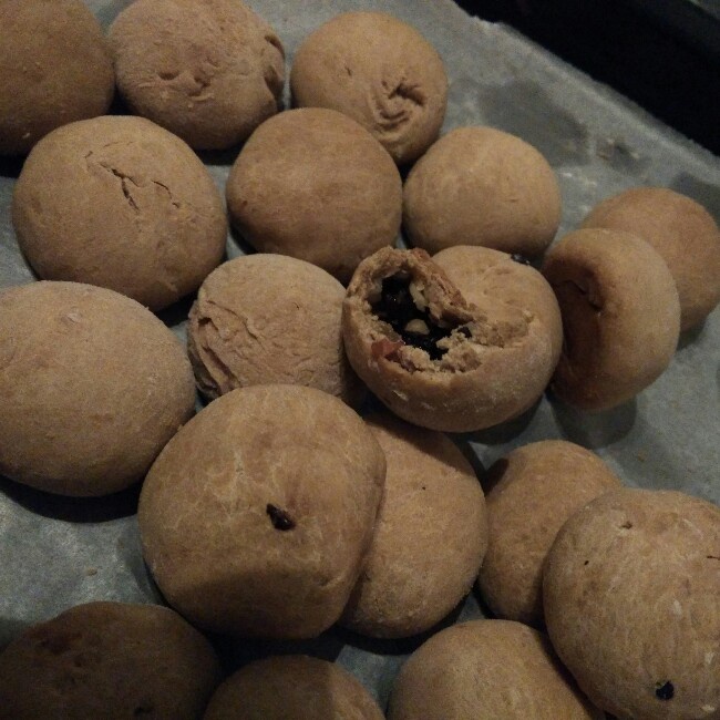 红糖核桃脆果子