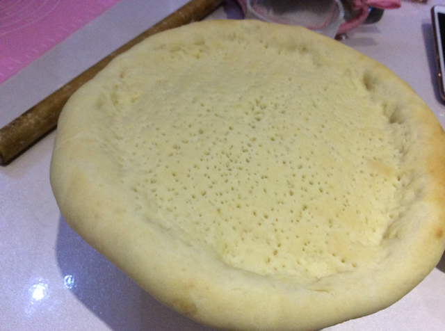 八寸披萨饼皮（四个）制作