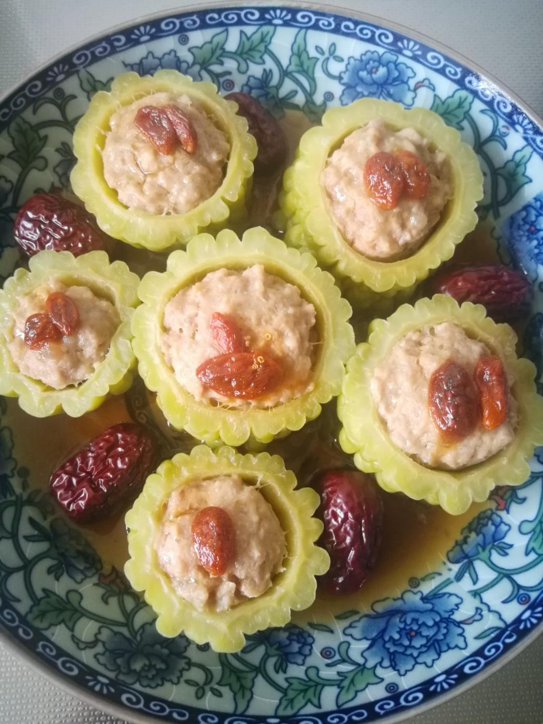 清热解馋的苦瓜酿肉