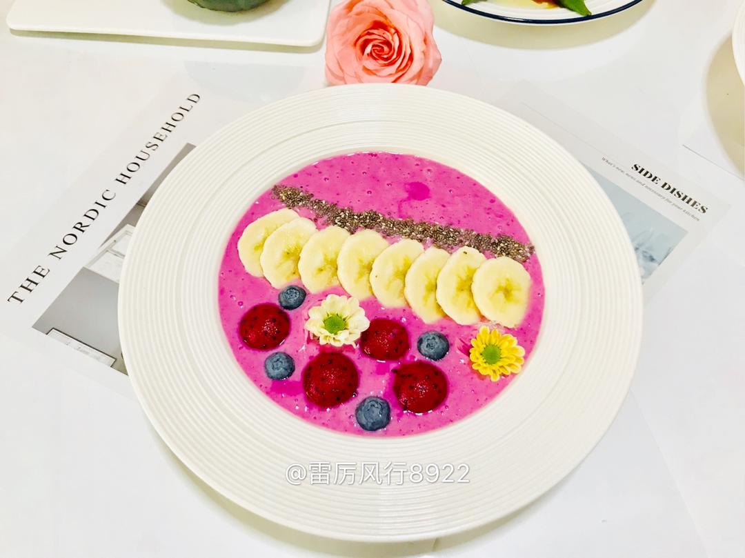 思慕雪碗的3+2种有爱吃法「厨娘物语」