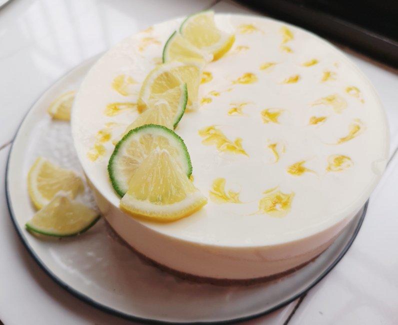 百香果冻芝士蛋糕