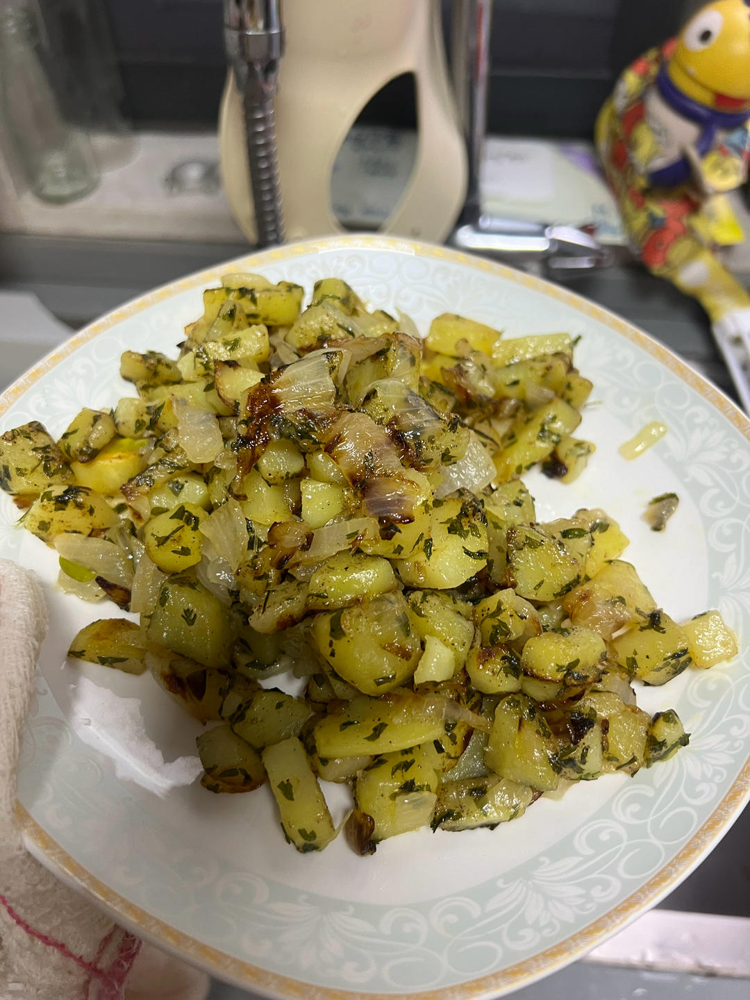 洋葱炒土豆
