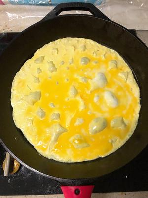 云南的美味早餐—烧饵块的做法 步骤4