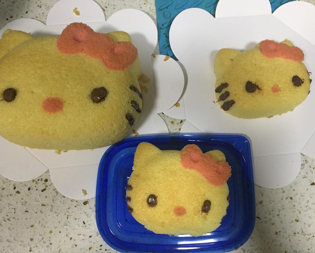 hellokitty戚风蛋糕