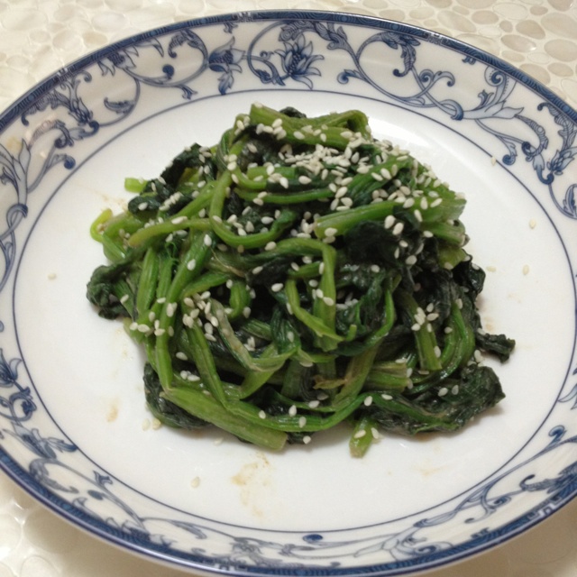 芝麻酱菠菜